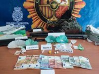 Cuatro detenidos tras desmantelar cuatro puntos de venta de droga al menudeo en la ciudad de Jaén