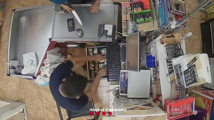 Atracament en un supermercat de Rubí (Barcelona)