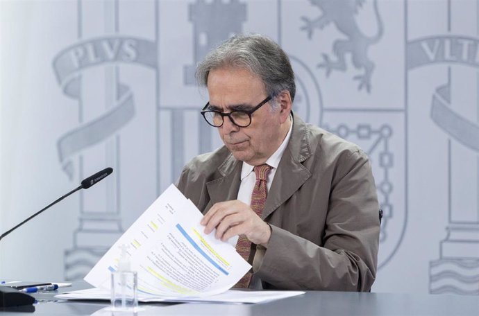 El ministro de Universidades, Joan Subirats, 