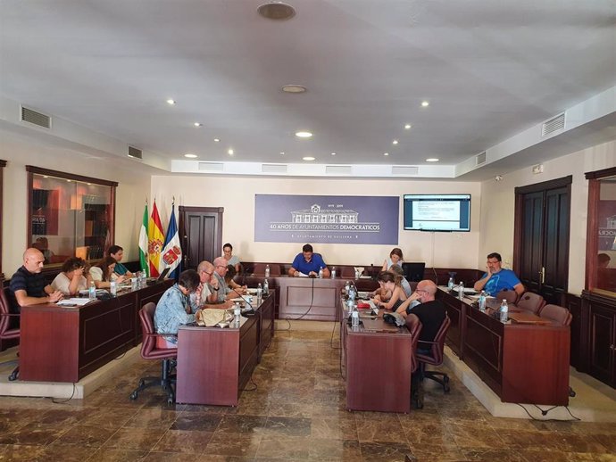 Sesión del pleno del Ayuntamiento de Guillena celebrada el miércoles 29 de junio.
