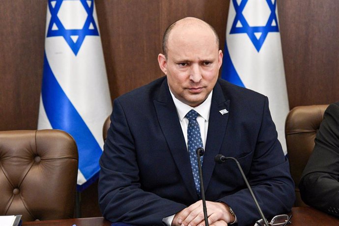 Archivo - El primer ministro de Israel, Naftali Bennett