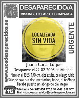 Hallan en Ávila el cadáver de una madrieña desaparecida hace casi 20 años