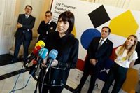 Morant dice que el Mar Menor "está enfermo grave" y critica a López Miras por "eludir" sus responsabilidades en este mal