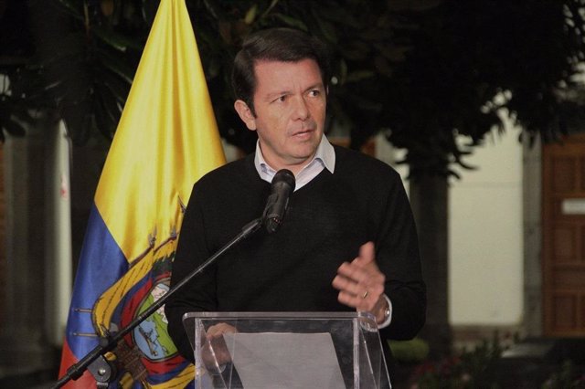 El ministro de Gobierno de Ecuador, Francisco Jiménez.