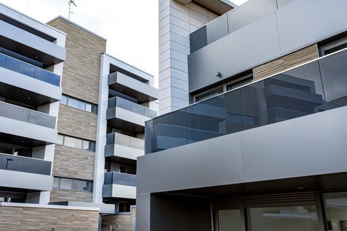 Primera fase del conjunto residencial Velaire de Zaragoza