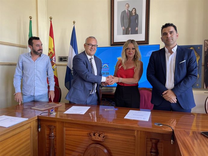 Magnon renueva conel Ayuntamiento de  San Juan del Puerto (Huelva) el acuerdo marco dotado con 100.000 euros.