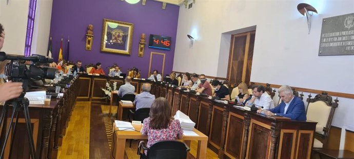 Pleno del Ayuntamiento de Jaén.