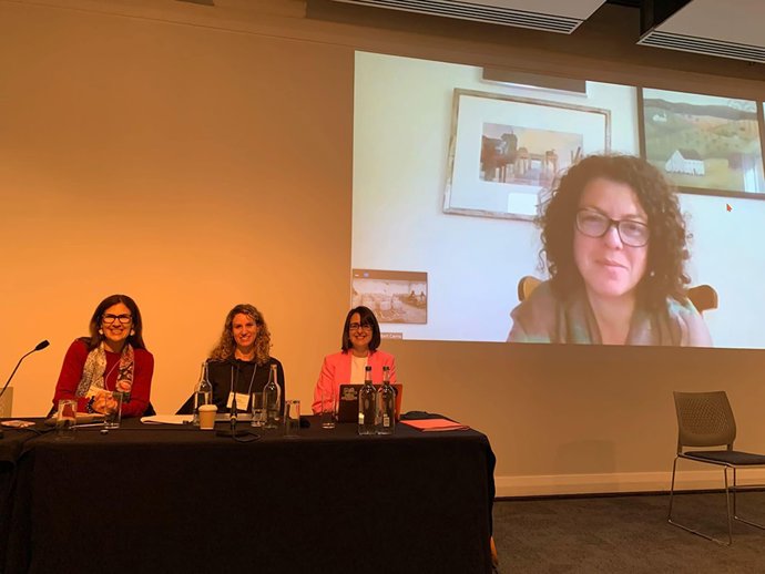 Participación de Diana Eguía en el simposio internacional de Glasgow.