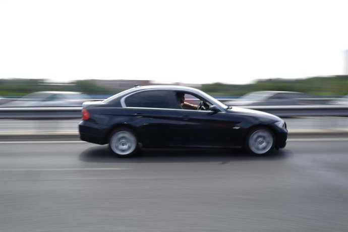 Archivo - Fotos de recurso de coches, taxis, VTC, gruas, tráfico, carreteras, autovías