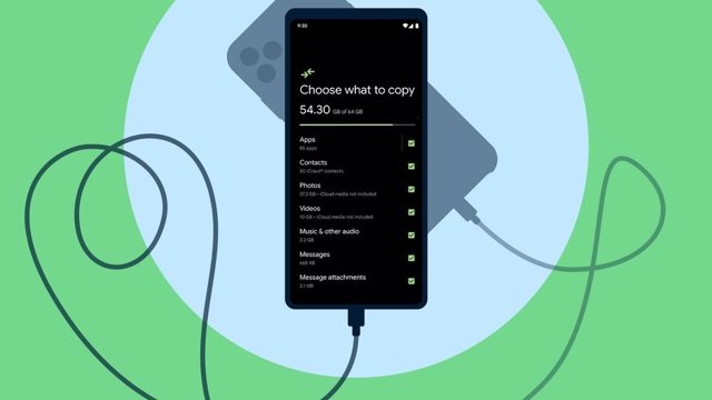 Aplicació Switch To Android en els dispositius amb Android 12
