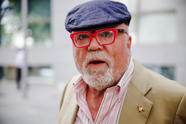 El comisario jubilado José Manuel Villarejo sale de declarar en la Audiencia Nacional