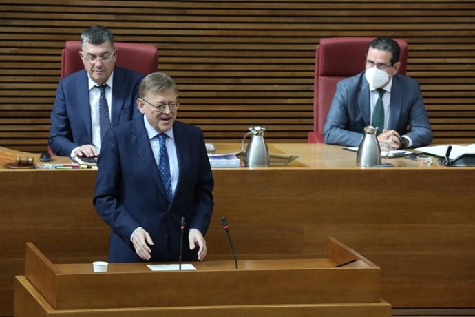 Pui, en su intervención en las Corts
