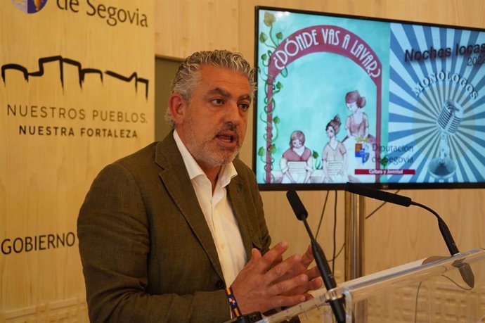 El vicepresidente y diputado del Área de Cultura, Juventud y Deportes, José María Bravo.