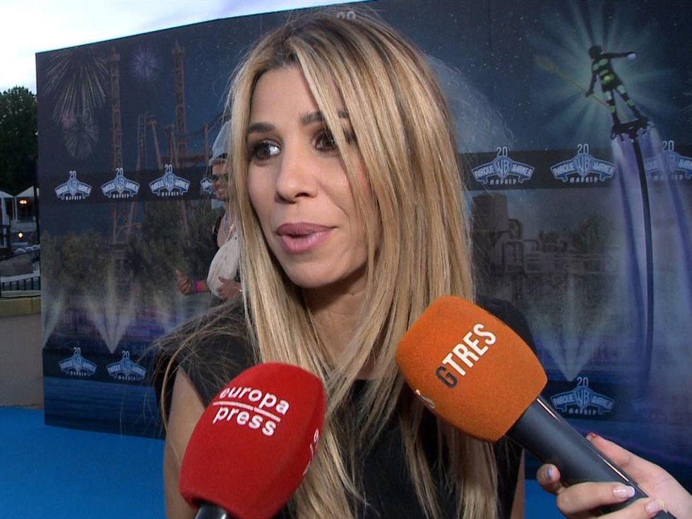 Natalia Rodríguez, en la inauguración de las nuevas atracciones de agua del Parque Warner