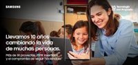 Samsung celebra 10 años de Tecnología con Propósito, el programa para romper barreras y mejorar la vida de las personas