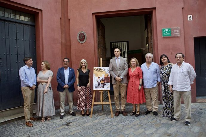 [Sevilla] Nota De Prensa Y Foto: Del Pozo Subraya La Aportación Fundamental De Los Festivales Al Flamenco En La Presentación De La 57 Edición De La Caracolá De Lebrija