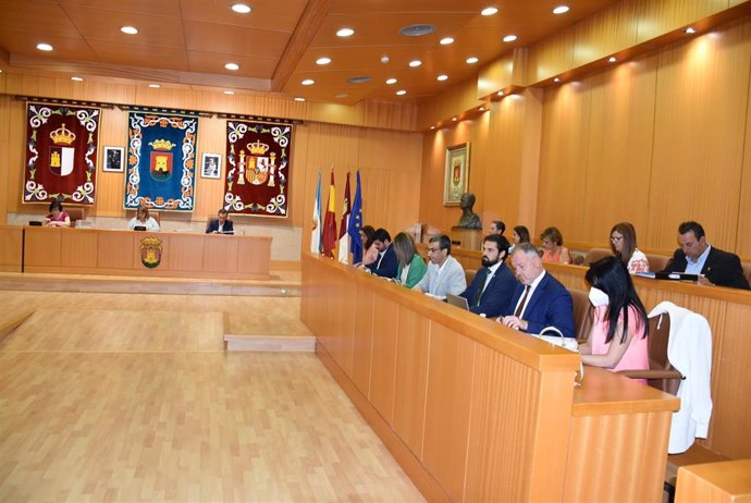 Pleno en el Ayuntamiento de Talavera.