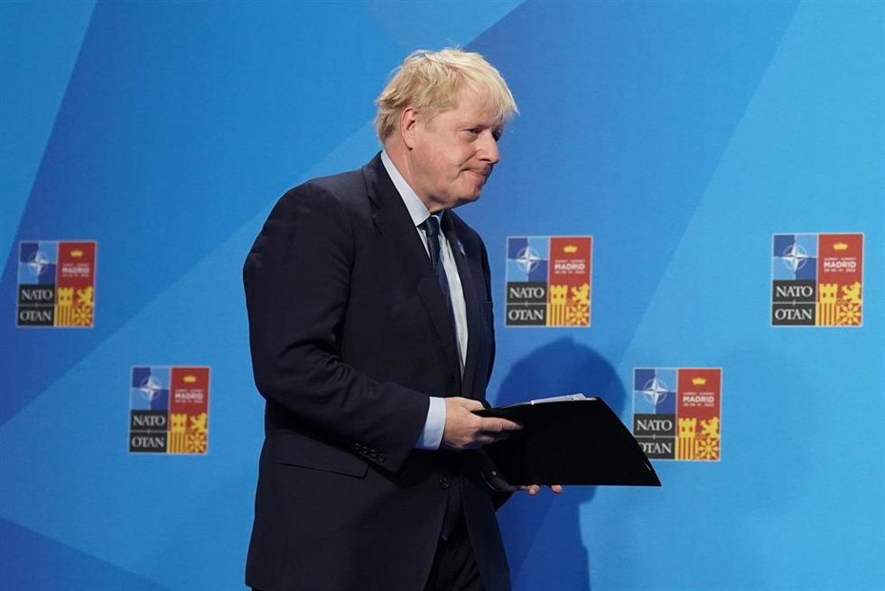El primer ministro de Reino Unido, Boris Johnson