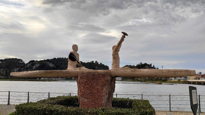 Archivo - Desembocadura del Río Sella, en Ribadesella