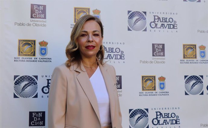 La presidenta del Consejo Social de la Universidad Pablo de Olavide (UPO), Rocío Reinoso.