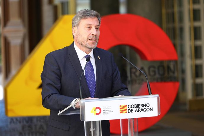 El consejero de Vertebración del Territorio, Movilidad y Vivienda de Aragón, José Luis Soro.