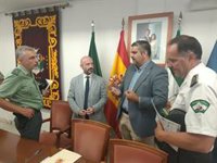 La Subdelegación del Gobierno en Málaga y el Ayuntamiento de Mijas renuevan el convenio de colaboración policial