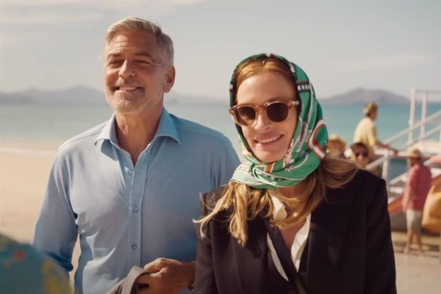 Julia Roberts y George Clooney se van de 'Viaje al paraíso' en el divertido tráiler de la comedia romántica