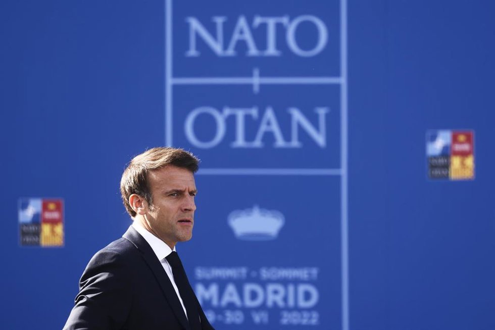 El presidente de Francia, Emmanuel Macron