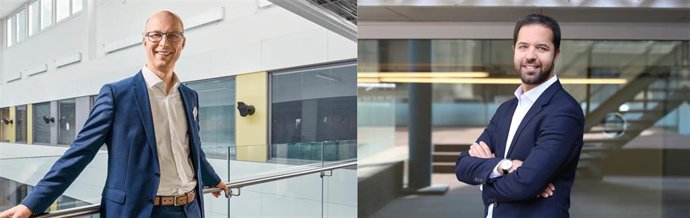 El consejero delegado de Talenom, Otto-Pekka Huhtala, y el consejero delegado de Nomo, Xavier Capellades