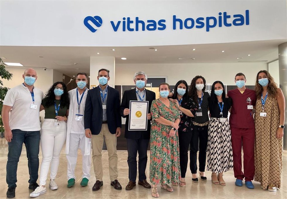 Equipo de Vithas Granada