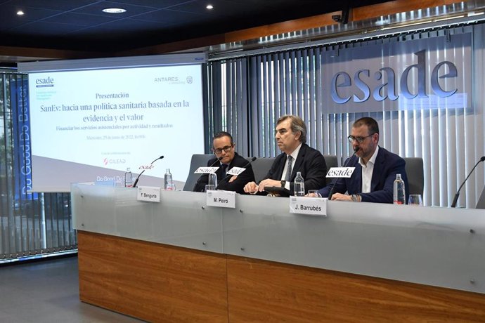 Presentación del estudio sobre la financiación del sistema sanitario de Esade