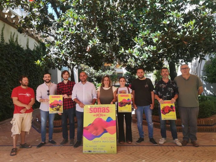 Presentación del concurso de grupos musicales 'Sonas Pop'.