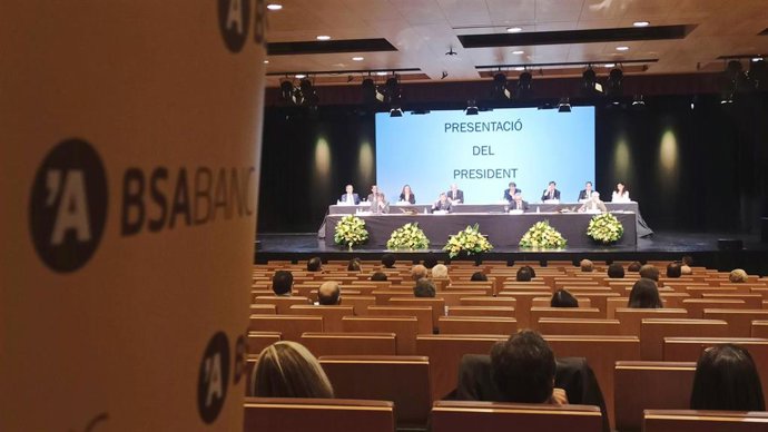Imatge de l'última junta d'accionistes de BSABanc