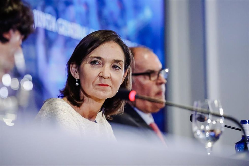 La ministra de Industria, Comercio y Turismo, Reyes Maroto