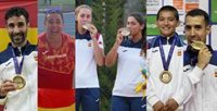 Pablo Abián, Laura Redondo, Álvaro Robles, Ai Tsunoda y el doble de tenis, oro en una jornada histórica