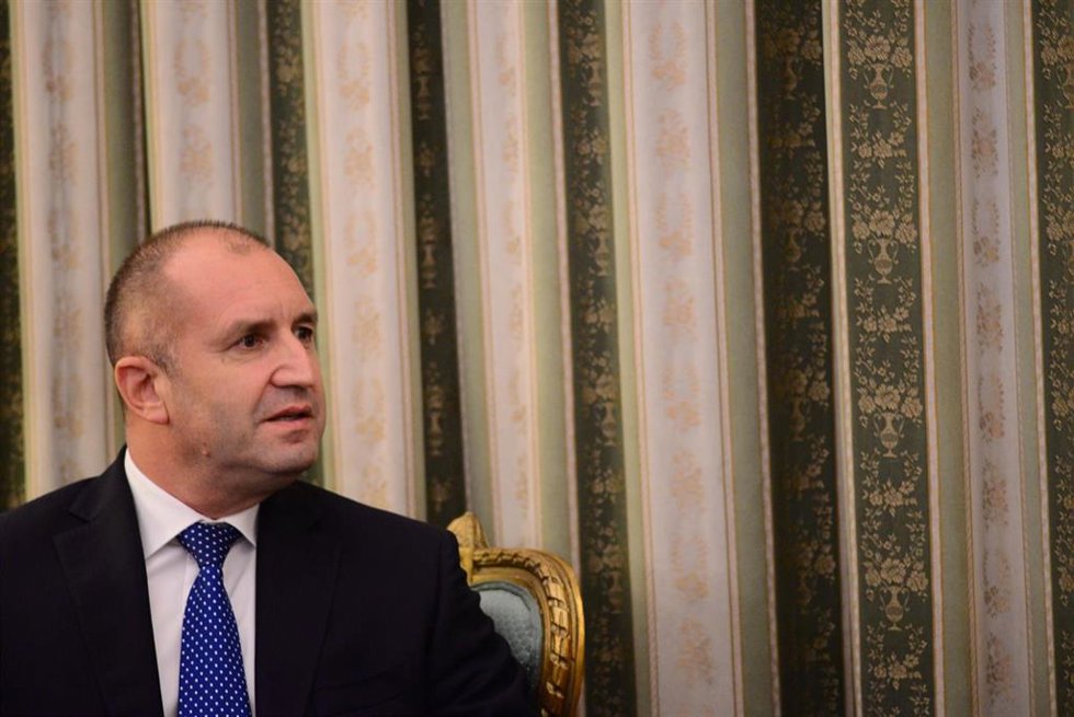 Archivo - El presidente de Bulgaria, Rumen Radev 