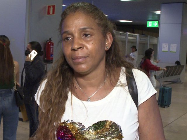 Arelys, madre de Yulen, a su regreso de Honduras