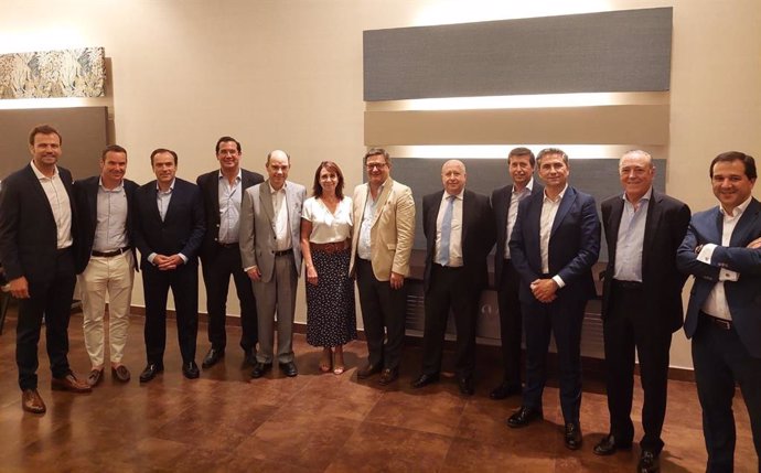 Almuerzo privado del CEO de Mapfre, José Manuel Inchaustei, con los socios de Cesur de Málaga