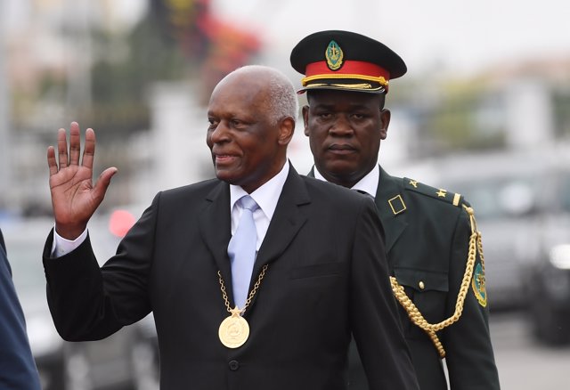 El expresidente de Angola Eduardo dos Santos