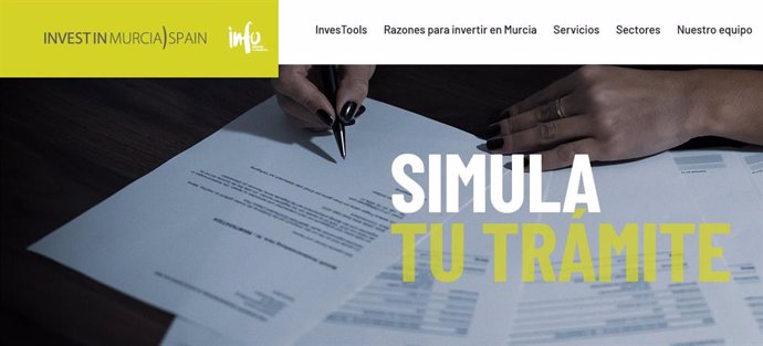 Nota+Sonido/La Comunidad Facilita Los Trámites A Los Inversores Empresariales Con Una Nueva Herramienta Digital En La Web Del Info