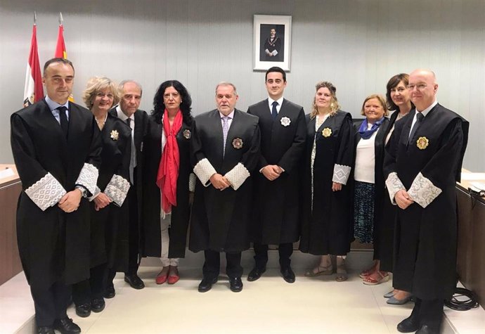 Un nuevo juez toma posesión en el Palacio de Justicia Álvaro Silván Hernández pertenece a la Promoción de Jueces número 71 y reforzará los Juzgados de Primera Instancia