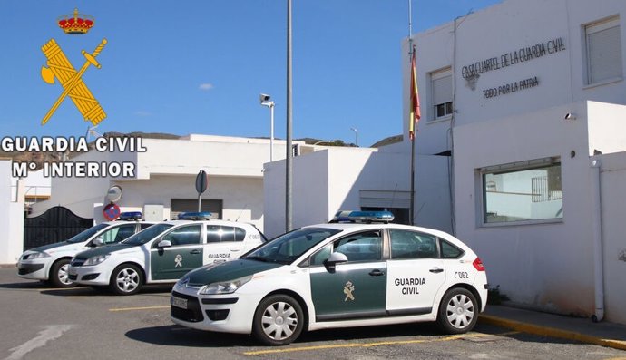 Archivo - Cuartel de la Guardia Civil en Níjar (Almería)