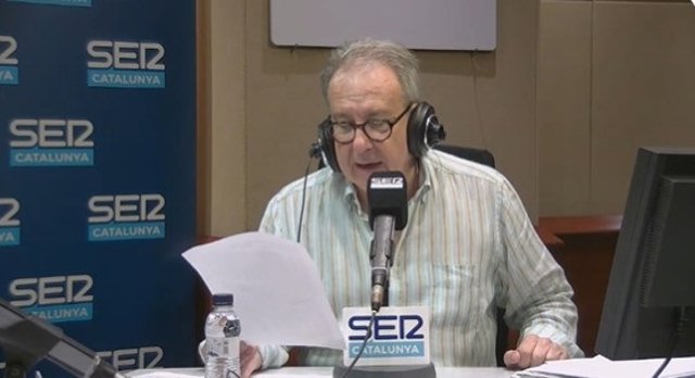 Cuní durant el seu comiat