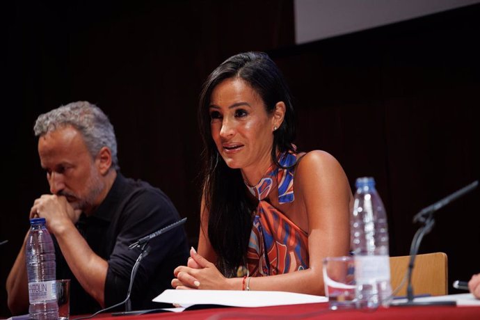 La vicealcaldesa de Madrid, Begoña Villacís, durante la presentación de la programación oficial MADO 2022 