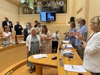 María Antonia Sanz Martín toma posesión como nueva concejala de Segovia