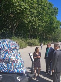 Levy califica de "excepcional" la imagen de Madrid en la cumbre al mostrar "sus grandes tesoros" en la visita