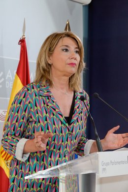 La portavoz del Grupo Parlamentario Popular (GPP), Cristina Teniente, en una foto de archivo
