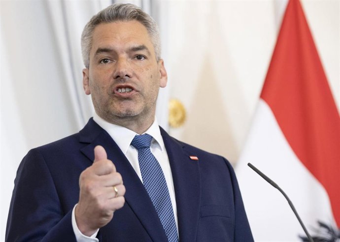 El canciller austriaco, Karl Nehammer.