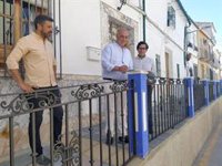La actuación de la Diputación permite la eliminación de barreras arquitectónicas de la calle Cabra de Rute (Córdoba)