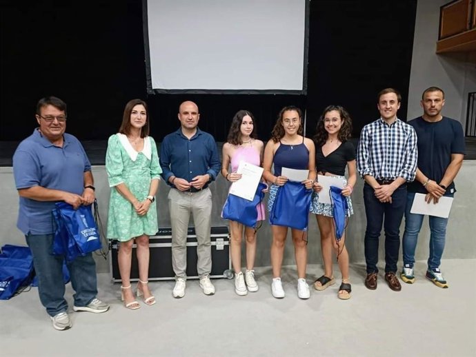 Entrega de diplomas.